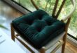 dining chair cushions with ties