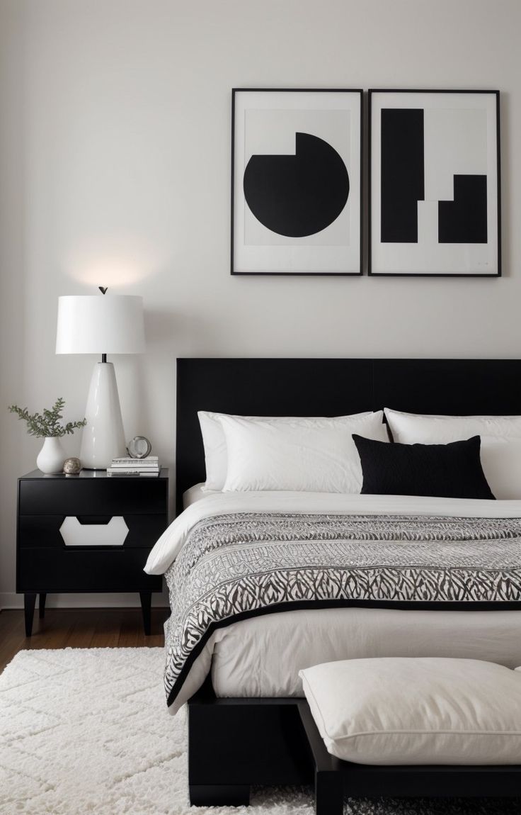 Stunning Black and White Room Ideas with Pop of Color: Elevate Your Décor with Accent Hues