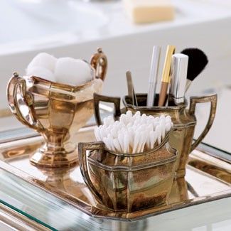 Silver Bathroom Accessories Sets Ideas