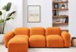 Orange Sectional Sofas
