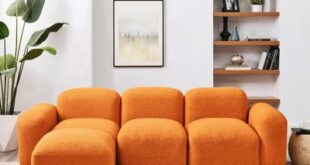 Orange Sectional Sofas