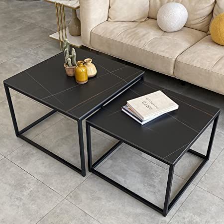 Stylish and Sophisticated: Black Coffee Table and End Table Sets for the Modern Home