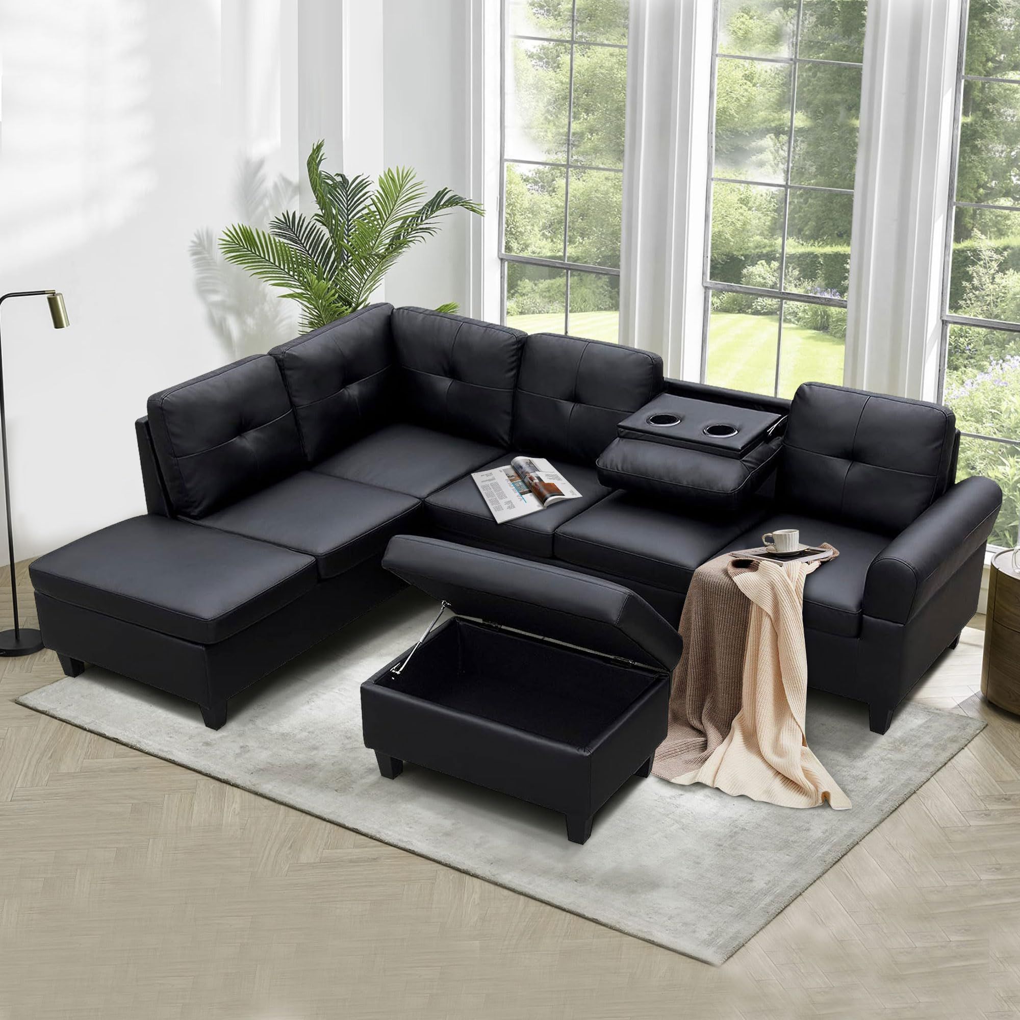 Stylish and Sophisticated: The Best Black Living Room Furniture Sets for Your Home