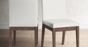 White Dining Chairs With Wood Legs