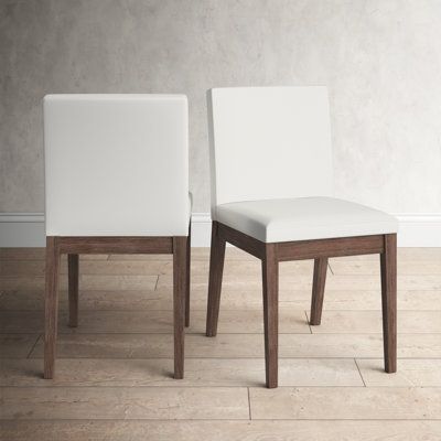 Stylish and Versatile: White Dining Chairs with Wood Legs for a Timeless Look