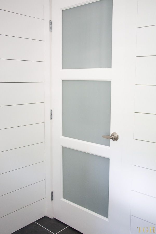The Beauty and Privacy of Bathroom Entry Doors with Frosted Glass