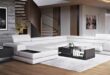 White Leather Sofas