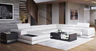 White Leather Sofas