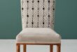 fabric upholstered dining chairs