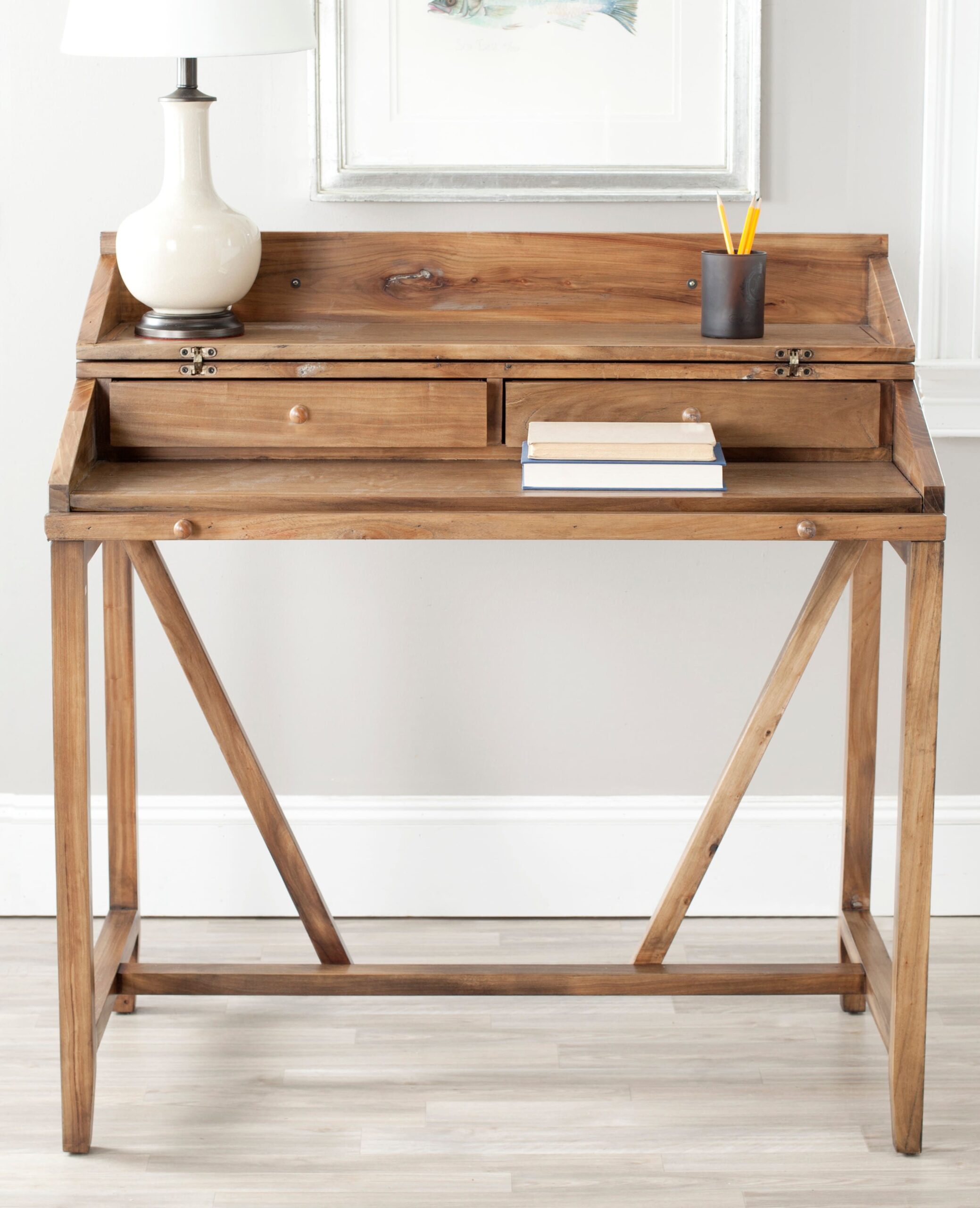 Small Desk Table With Drawers