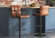 adjustable bar stools with arms