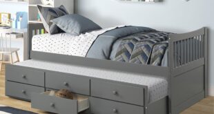 Twin Trundle Bed With Storage