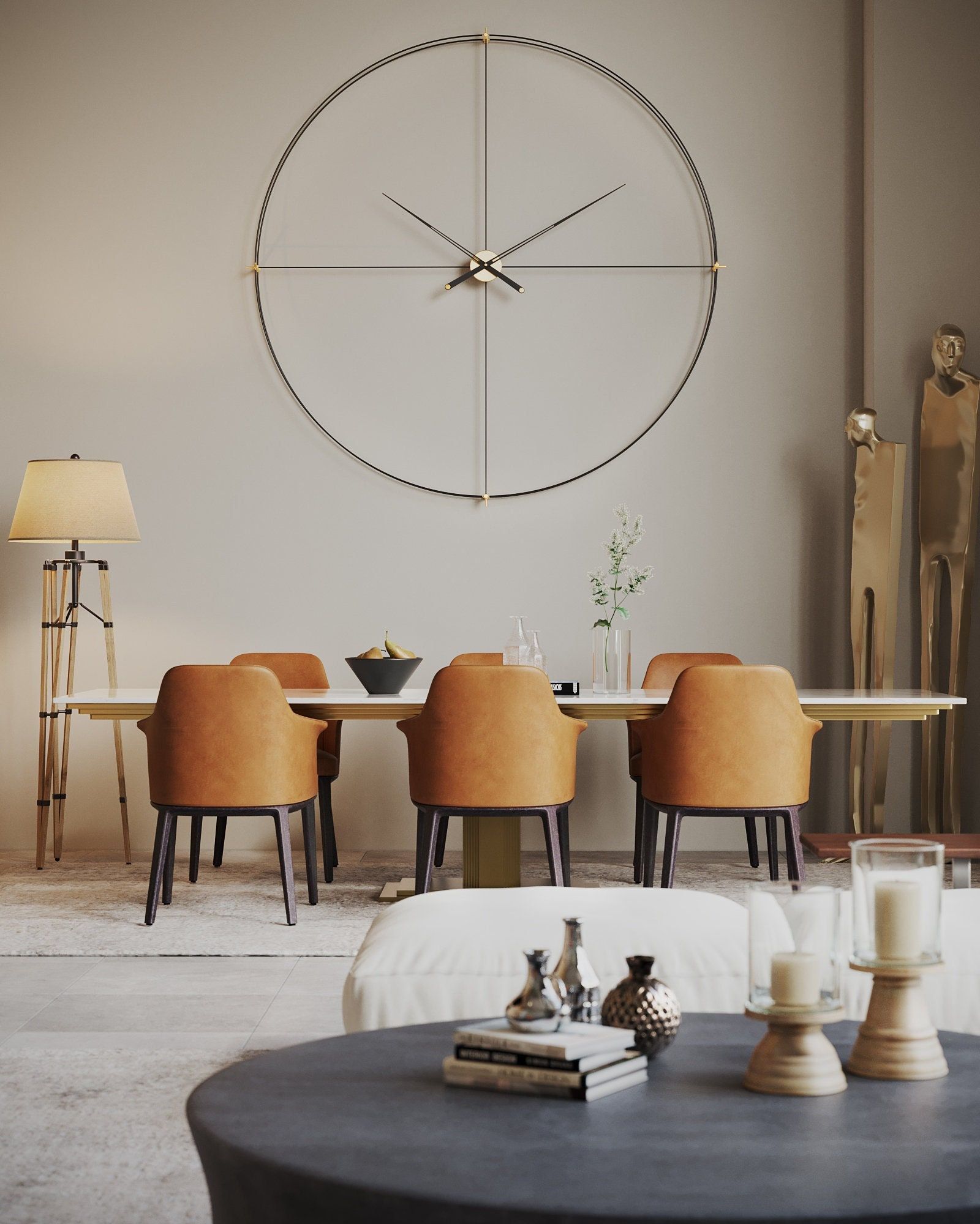 extra large decorative wall clocks