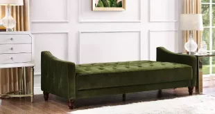 Vintage Tufted Sofa Sleeper