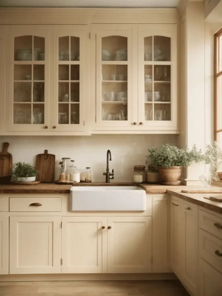 Timeless Elegance: The Allure of Cream Colored Kitchen Suits