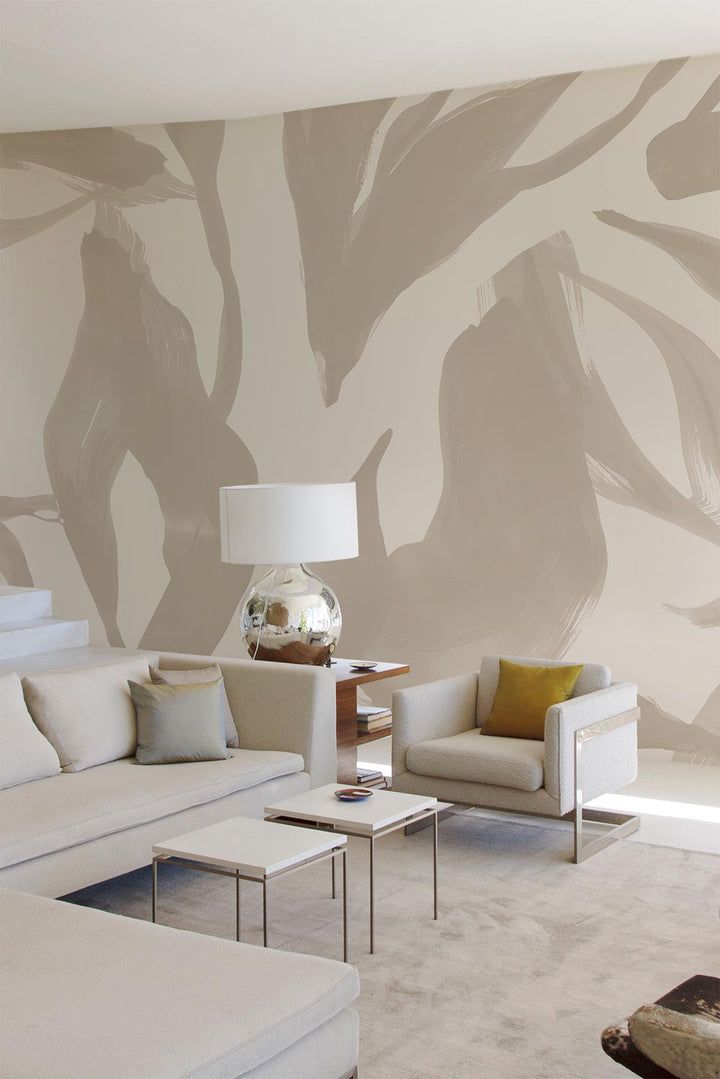 Transform Your Living Room with These Contemporary Wallpaper Designs
