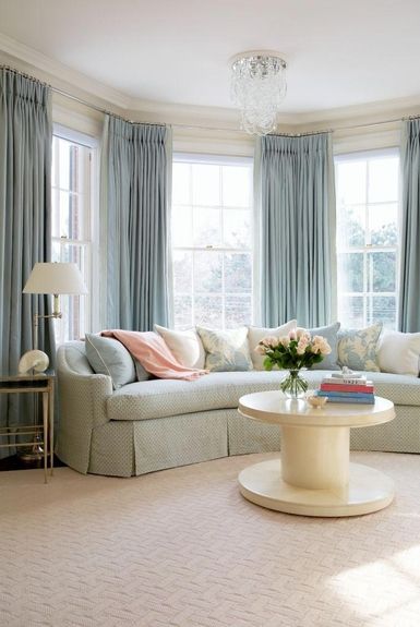 Turquoise Blue Curtains For Living Room
