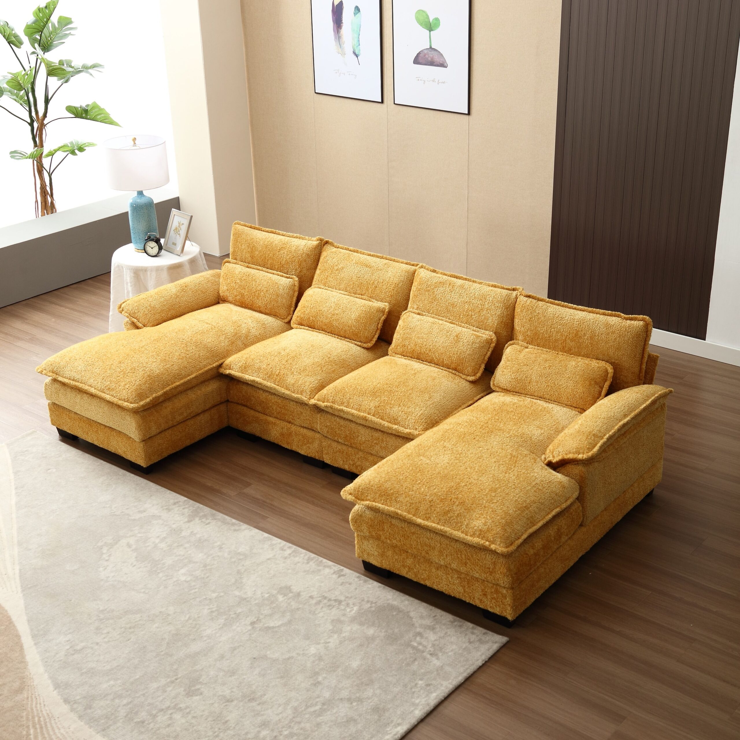 Ultimate Comfort: The Benefits of U Shaped Sectional Sofas for Your Living Room
