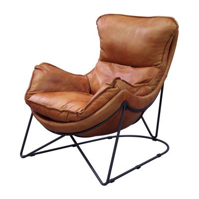 Unwinding in Style: The Timeless Appeal of the Brown Leather Butterfly Chair