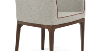 fabric dining chairs with arms