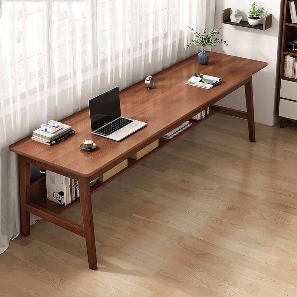 Upgrade Your Home Office with a Solid Wood Computer Desk: Style and Functionality in One