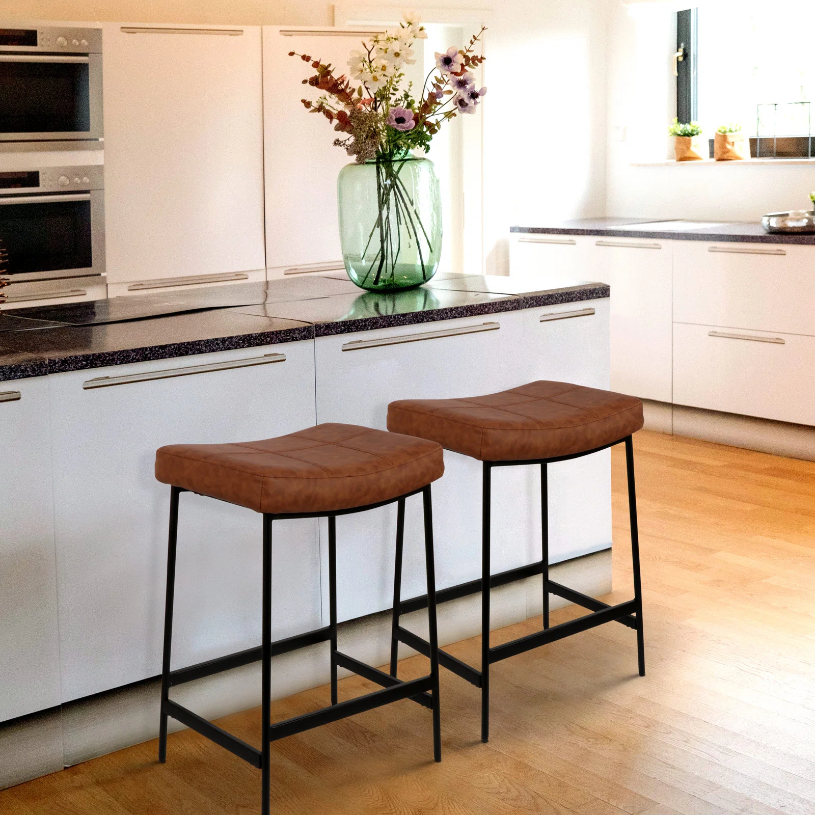 backless counter stools for kitchen