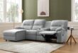 Reclining Sofa With Chaise Lounge