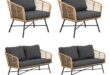 Wicker Loveseat Outdoor Furniture