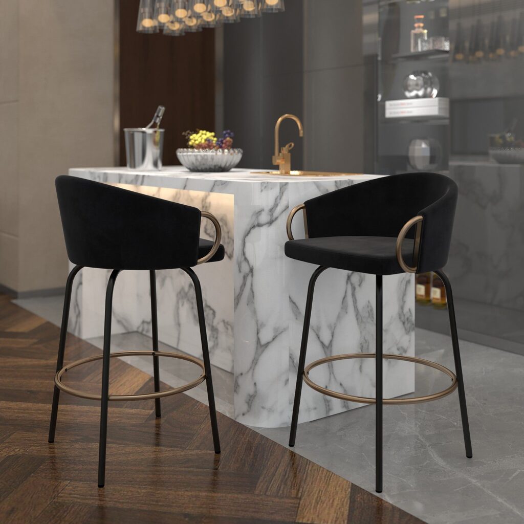 Bar Stools With Arms And Backs That Swivel