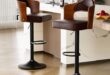 Stylish, Adjustable Barstools for Modern Living Spaces