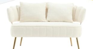 Sophisticated Loveseat: Style Meets Comfort and Versatility