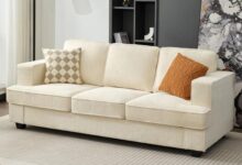 Elegant Leather Sectional: Stylish Comfort for Your Home