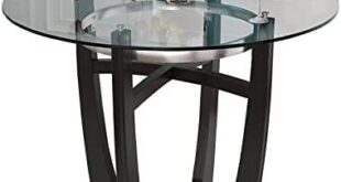 Elevate Your Space with Our Stylish Round Glass Dining Tables