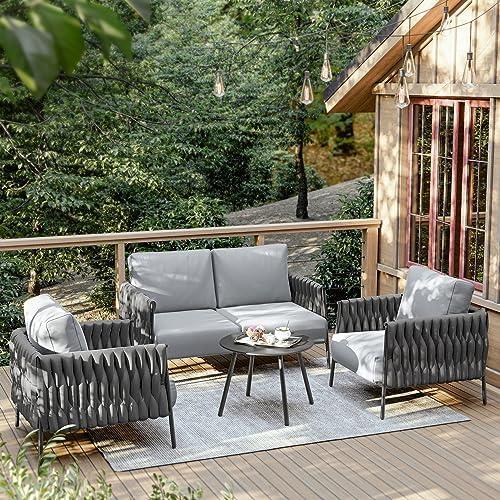 Modern Patio Sets: Comfort Meets‌ Nature's Serenity