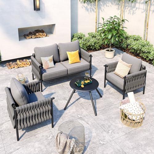 Modern Patio⁤ Sets: Comfort Meets Nature's Serenity