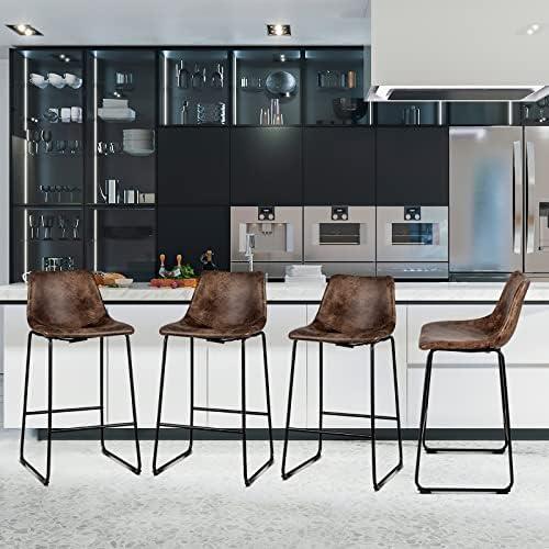 Modern Adjustable Bar Stools for Home & Cafe Settings