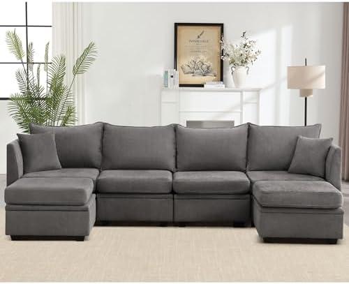 Versatile & Cozy Modular Sectional Sofa⁢ for Your Home