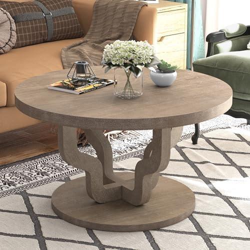 Chic Marble Coffee Table: Elegant & Fully Assembled Design