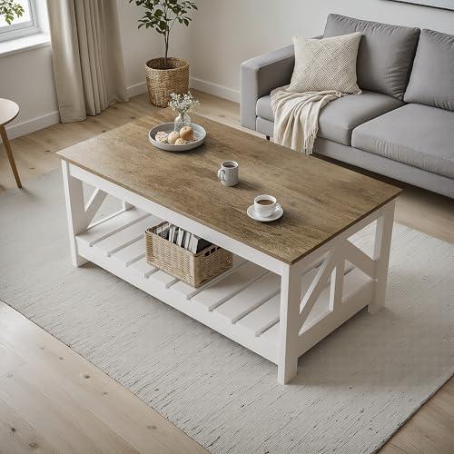 Chic Marble Coffee Table:​ Elegant & Fully Assembled Design