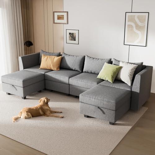 Versatile & Stylish: Customizable Modular Sectional Sofa