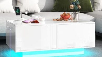 Stylish and Functional Coffee Tables for Modern Living Spaces