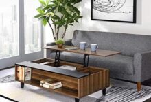 Chic Cloud Coffee Table: Space-Saving & Stylish Design