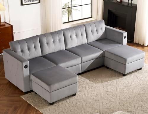 Stylish Modular Sofa: Versatile, Comfortable & Space-Saving