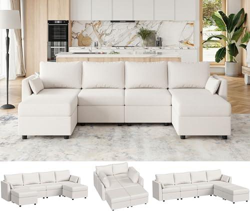 Stylish Modular Sofa: ‌Versatile, Comfortable & Space-Saving