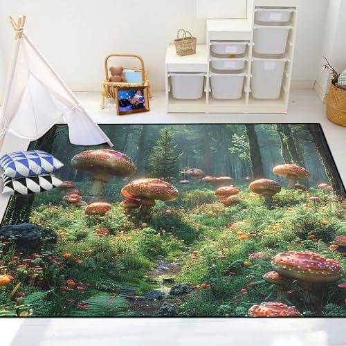 Stylish Mushroom Area Rugs for Cozy Spaces & ​Easy Care