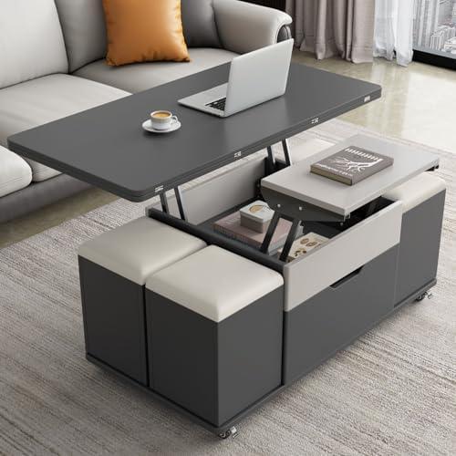 Chic Cloud Coffee Table: Space-Saving & ‌Stylish Design