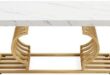 Elegant Marble Inlay Coffee Table for Any Space