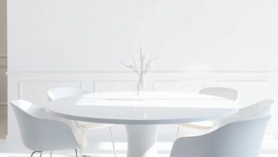 Embracing Elegance: The Timeless Appeal of the White Dining Table Aesthetic