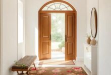 Embracing Grandmillennial Charm: Transforming Entryways with Floral Rugs