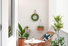 Transforming Tiny Spaces: Scandinavian Inspirations for Your Small Balcony Oasis